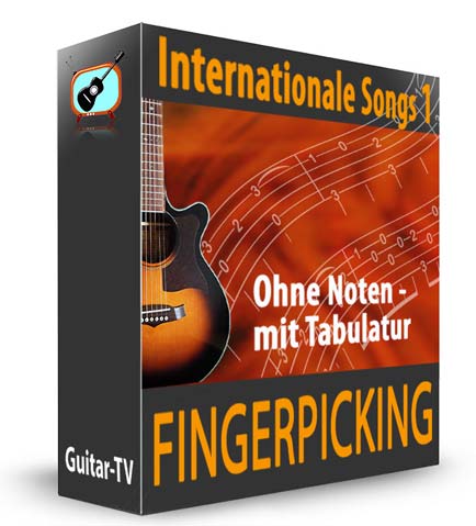 Lernpaket Fingerpicking 1 Guitar-TV
