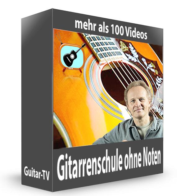 Lernpaket-Guitar-TV Gitarrenschule ohne Noten